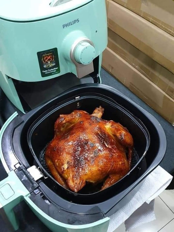 Philips Airfryer HD9723 Desert Green TV Home Appliances