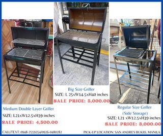 PROMO SALE!! High Quality All Metal Drum Grillers, Outdoor Family Picnic Griller (Meat Griller, Fish Griller, Ihawan, Barbecue Griller)