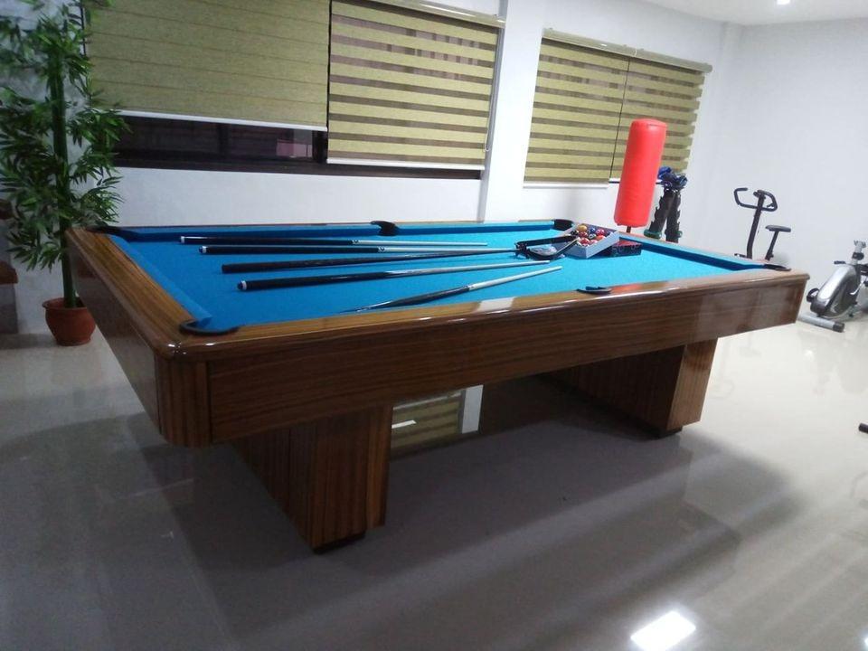 PUYAT TABLE 2ND HAND DUCCO BARNISHED BILLIARD TABLE, Sports Equipment