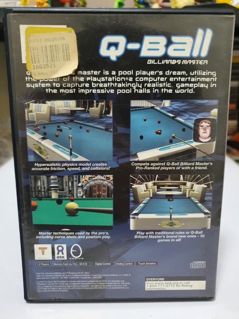 Q-Ball (Sony playstation 2, ntsc) (Category: PlayStation) located in Quezon City. Submitted by itemsforadoption (Listing ID 1157851047, Image 2). Description: Rfs: Its 2022! Happy New Year. Now is a time to be joyous and declutter. And I'm doing just that this season. Q-Ball is in good working condition. Is cib or complete in box, has manual, case, and game disc. Has scratches but tested working on a ps2. Ps: I have over 100+ listings, if you're 