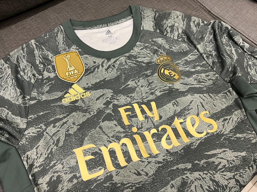 Real madrid goalkeeper kit kids top