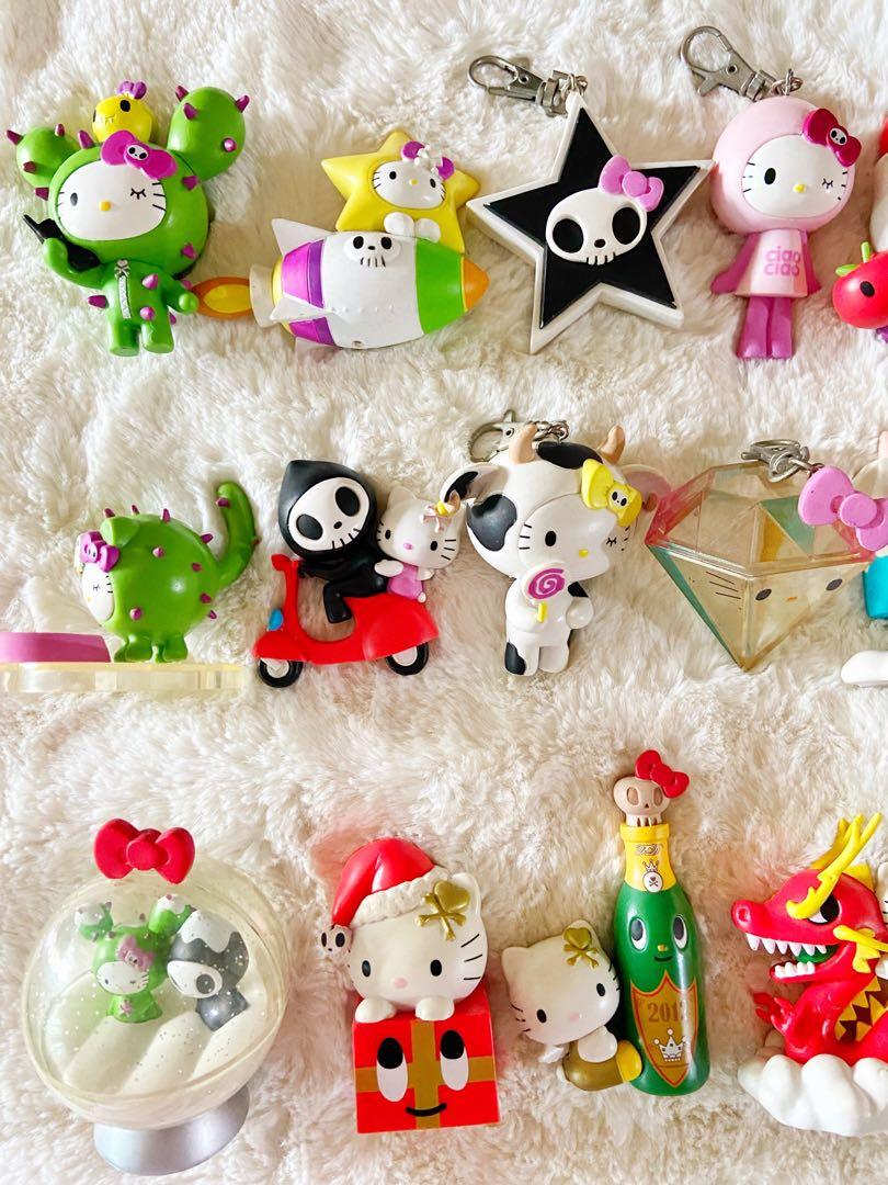 Rare Special Edition Hello Kitty x Tokidoki 22 pcs (Category: Designer & Blind Box Toys) located in Makati City. Submitted by raket_era.333 (Listing ID 1157912907, Image 2). Description: 22 pcs (complete) Hello Kitty x Tokidoki 7-Eleven Hello Kitty X tokidoki : Cactus Kitty, Star Kitty, Ciao Kitty, Apple Kitty, Donut Kitty, Magic Cloud Kitty, Mini Cactus Kitty, Cow Kitty, Diamond Kitty, Latte Kitty, Adieu Kitty, Rainbow Kitty, Sunshine Kitty, Sco