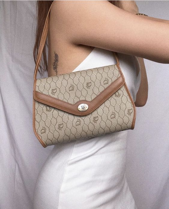 Vintage dior honeycomb discount bag
