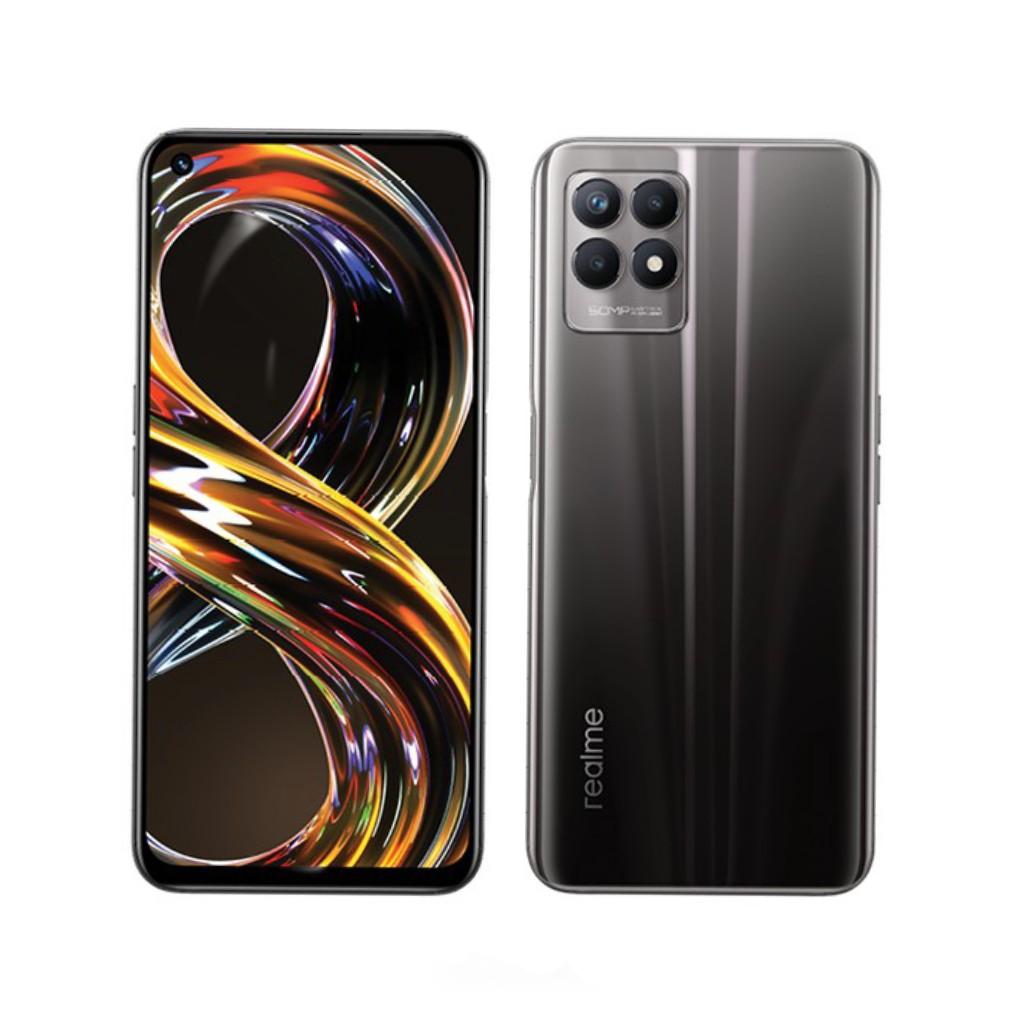 realme 8i (6GB RAM + 128GB ROM) (Category: Realme) located in Manila. Submitted by virtualtindahanipaul (Listing ID 1157897741, Image 3). Description: ">MediaTek Helio G96 Gaming Processor >120Hz Ultra Smooth Display >50MP AI Triple Camera" "> realme 8i > USB Type-C Cable > 9V2A Adapter > Sim Card Needle > Screen Protect Film >Protect Case > Quick Start Guide > Important Product Information (including Warranty Card)" COLOR available to choose fro