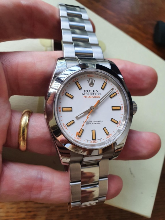 White milgauss for sale discount