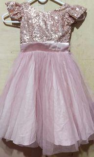 Rosegold Gown for 2 to 3 years old