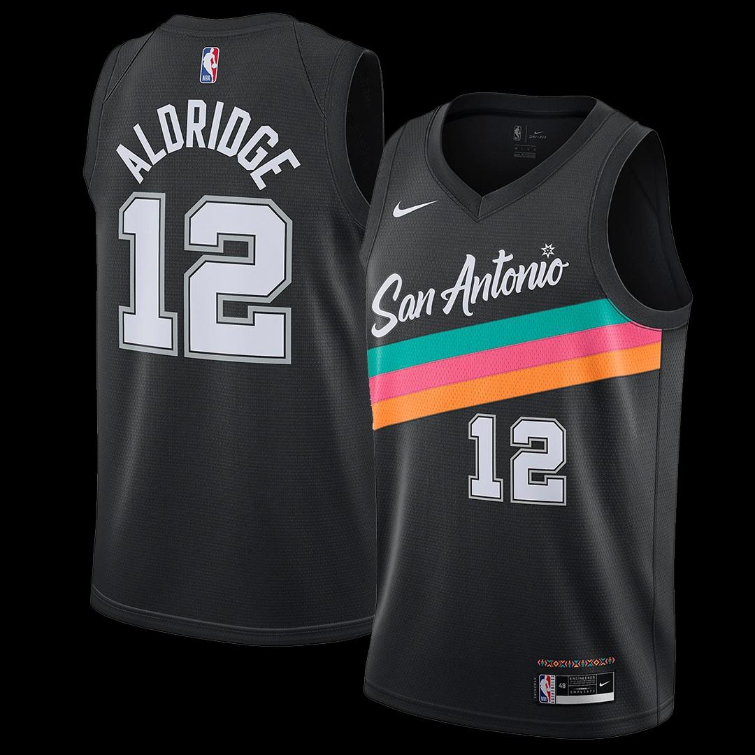 Nike San Antonio Spurs Lamarcus Aldridge City Edition Swingman
