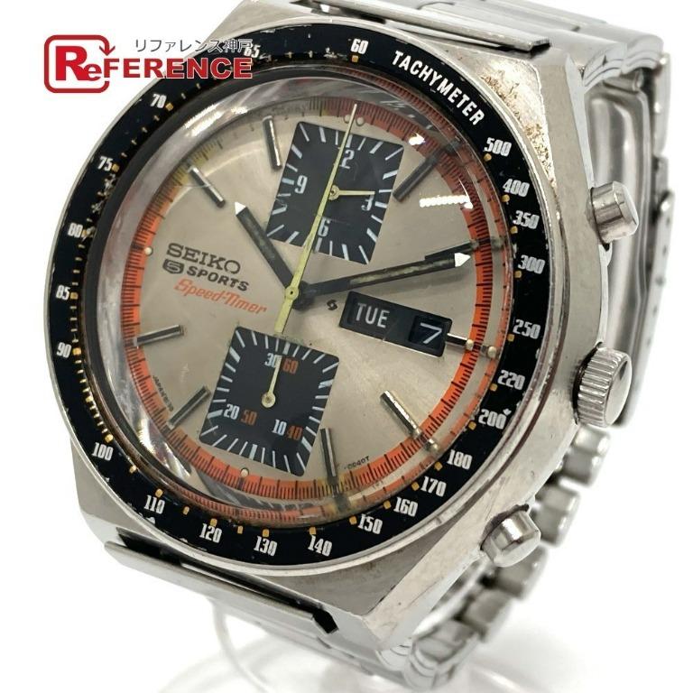 SEIKO 6138-0030 Speed Timer 5 Sports 手錶, 名牌, 手錶- Carousell