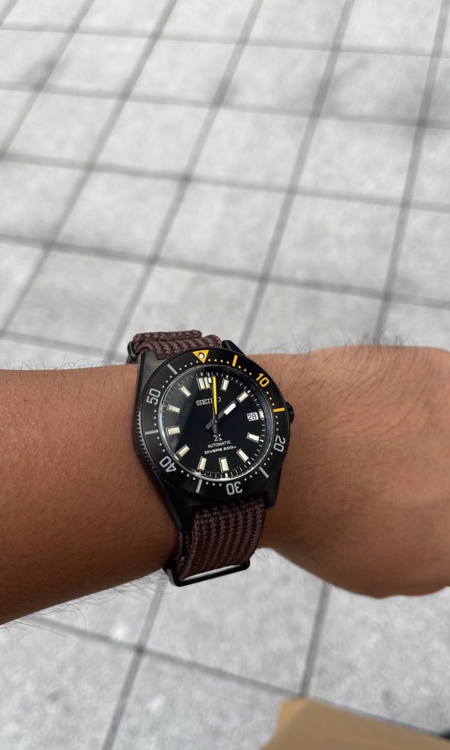 Seiko spb253 black diver series, Luxury, Watches on Carousell