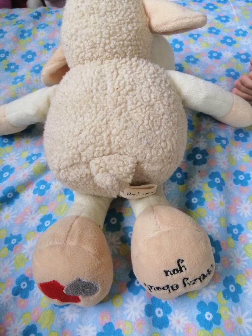 Sheep stuffed toy (Category: Plushies & Soft Toys) located in Rizal. Submitted by gavepsalmstuff (Listing ID 1157878095, Image 2). Description: What you see is what you get Needs cleaning Matagal na naistock.