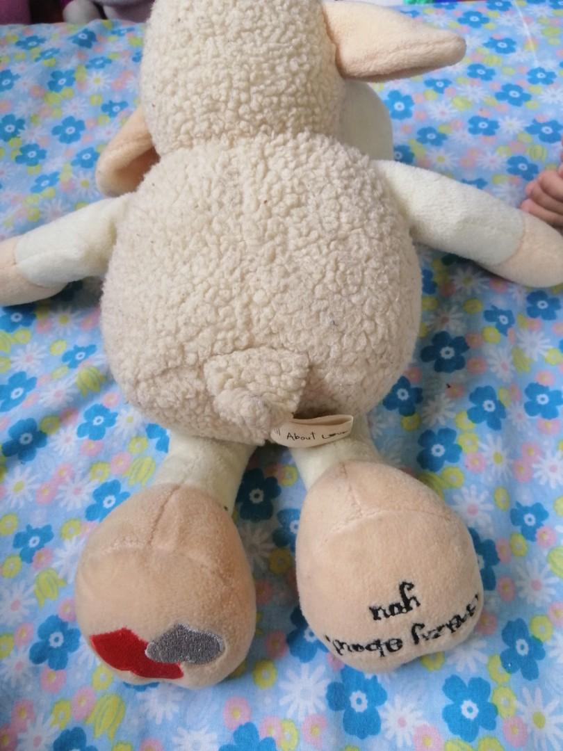 Sheep stuffed toy (Category: Plushies & Soft Toys) located in Rizal. Submitted by gavepsalmstuff (Listing ID 1157878095, Image 3). Description: What you see is what you get Needs cleaning Matagal na naistock.