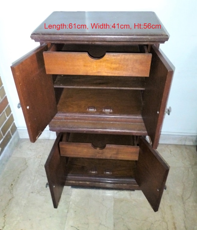 Solid wood console Furniture & Home Living, Furniture, Shelves