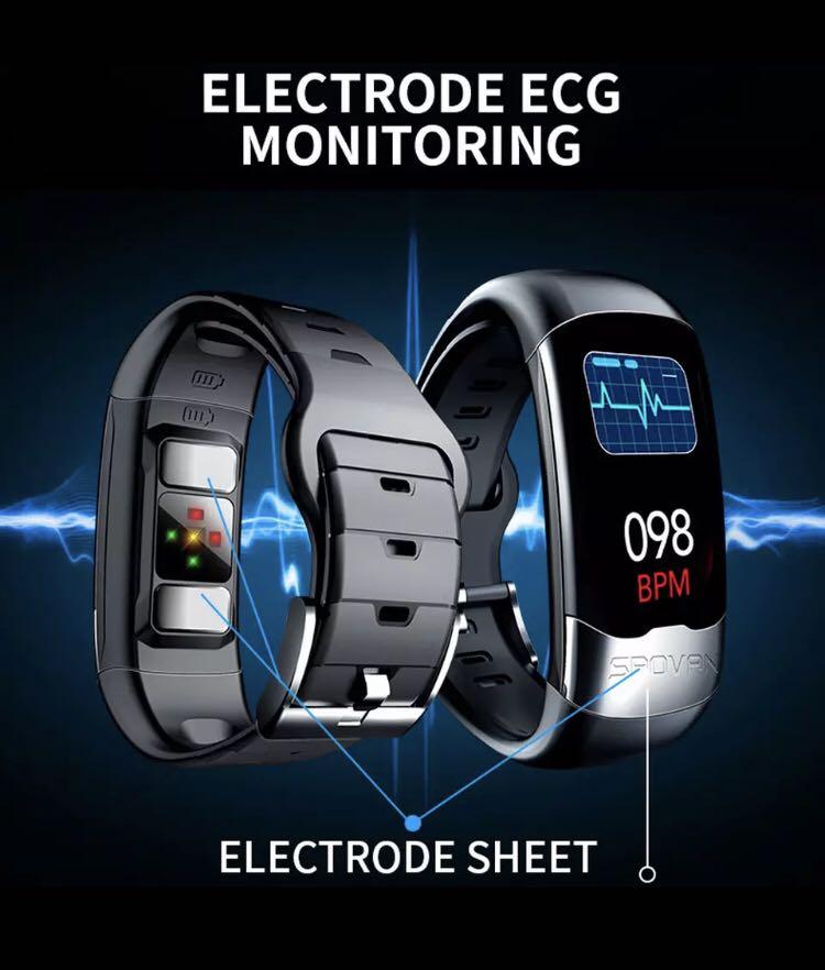 SPOVAN smart watch men sport digital fitness watches heart rate