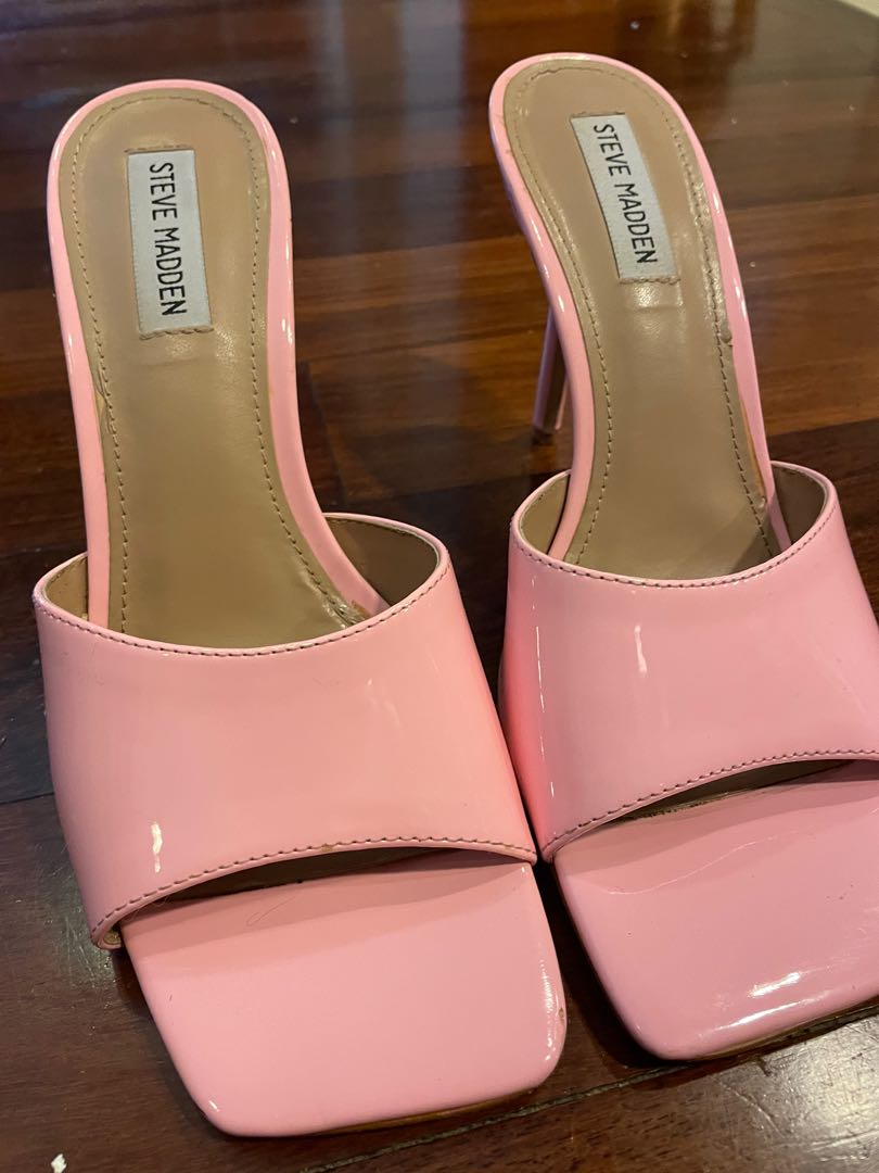 Pink slip on sales heels