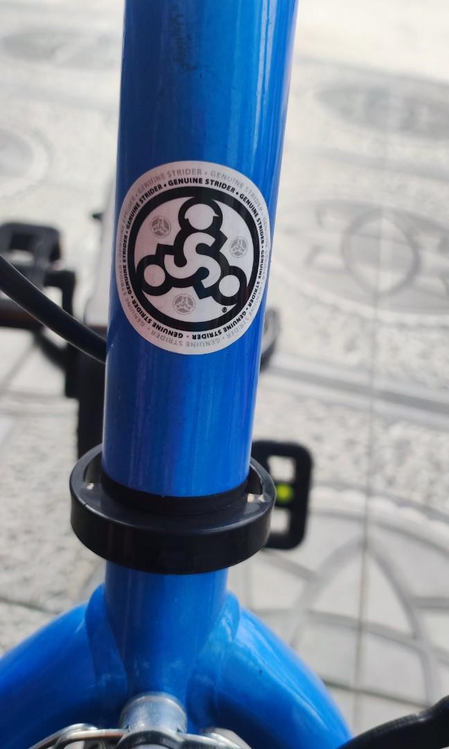 Strider 14X Blue - Balance Bike with 