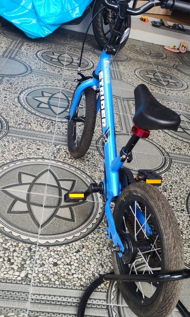 Strider 14X Blue Balance Bike with Pedal