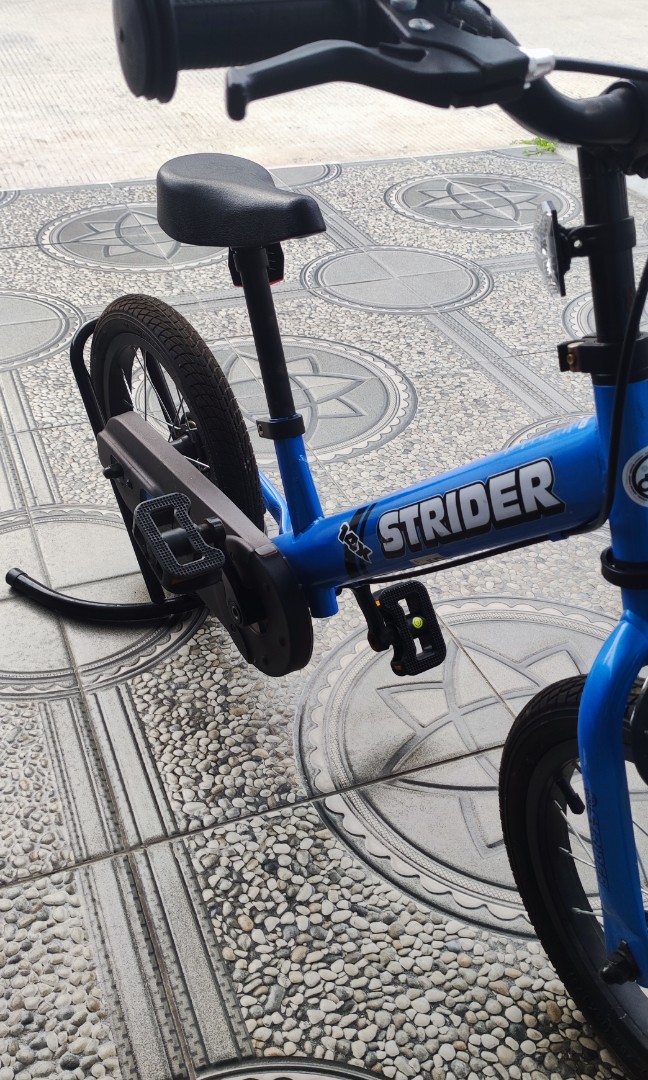 Strider 14X Blue - Balance Bike with 