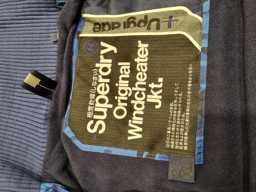 Superdry original windcheater jacket upgrade outlet
