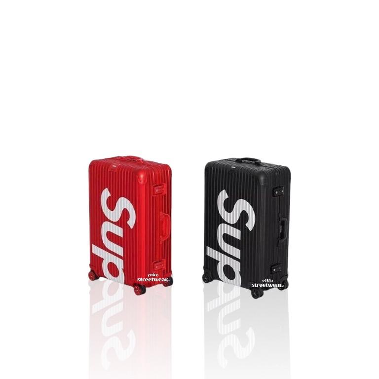 Supreme rimowa luggage deals