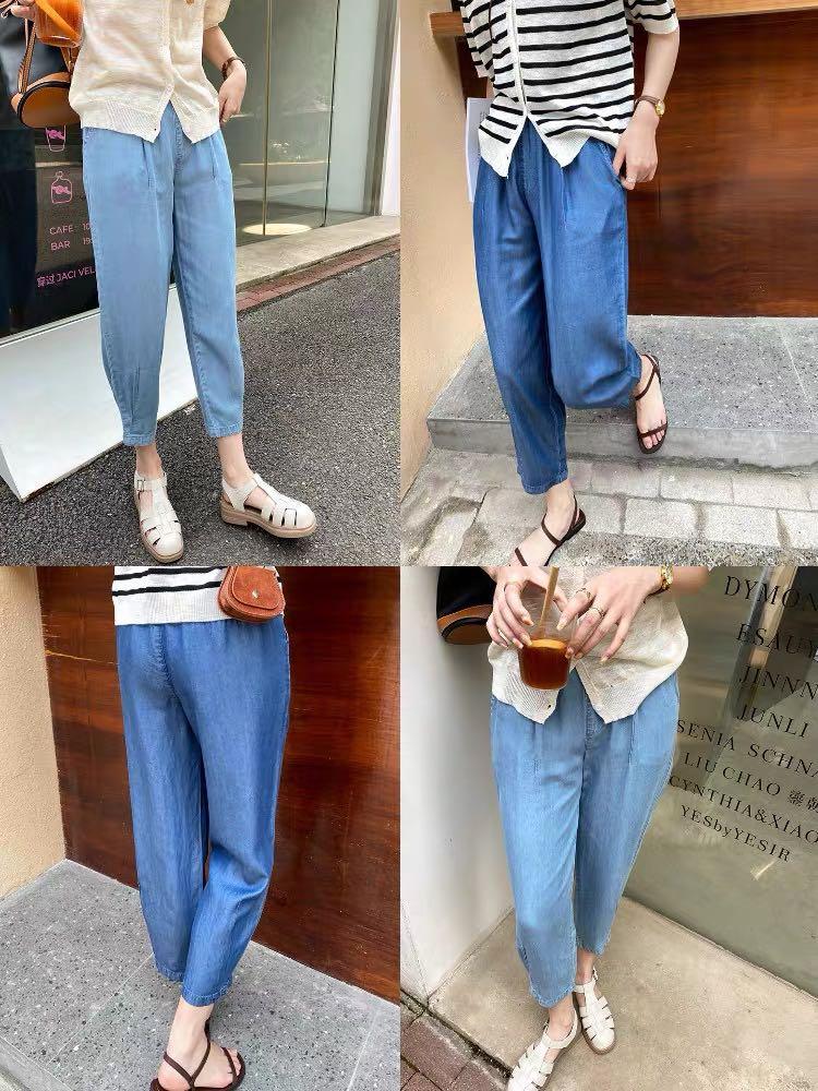 Tencel denim joggers sales