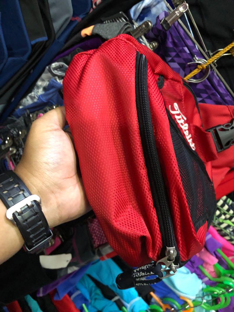 Titleist Men’s Body/Cross Bag(Medium) (Category: Backpacks) located in Baguio. Submitted by master_of_brands (Listing ID 1157875780, Image 3). Description: Authentic Titleist Men’s Body/Cross Bag Size (Medium) L19”x W10.5” (from tip to bottom 19”) Slightly used Issue: tiny minor stain No other issue No pinhole nor tear In excellent condition .