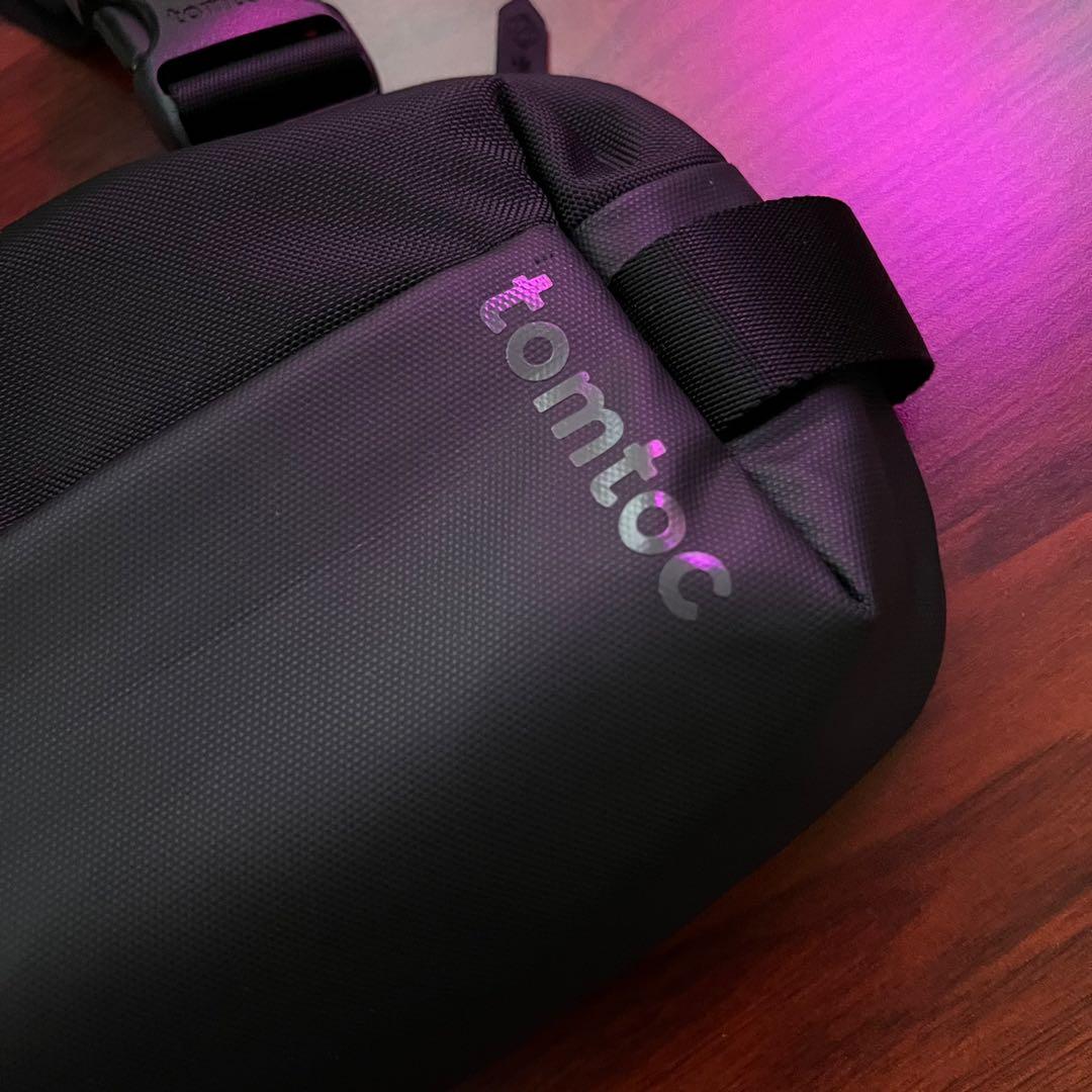 tomtoc compact edc sling bag