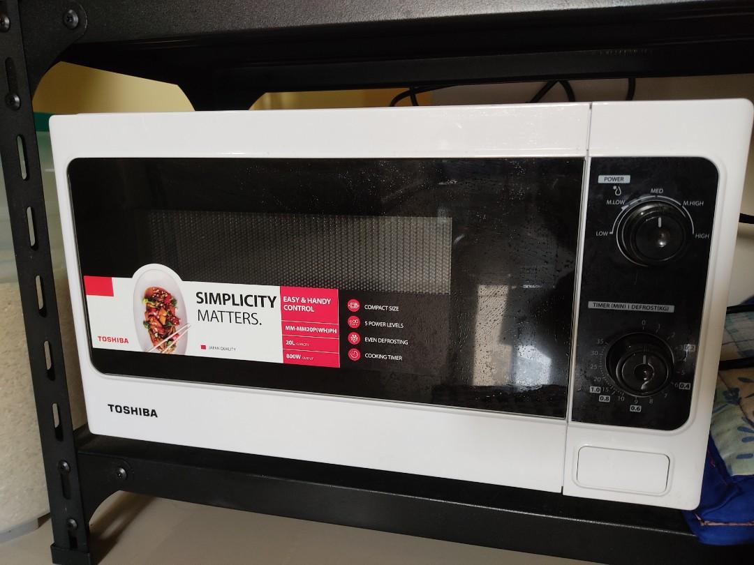 Toshiba Manual Microwave Oven, TV & Home Appliances, Kitchen Appliances