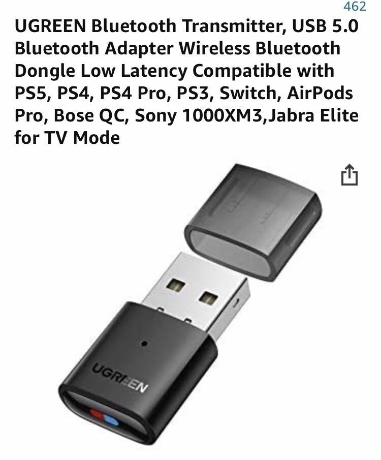 Ugreen USB Bluetooth Transmitter for Switch PlayStation Computers Tech Parts Accessories Cables Adaptors on Carousell
