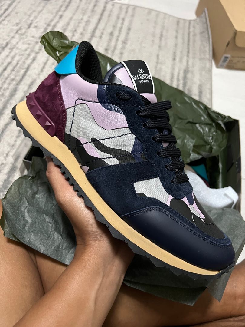 mens valentino rock runners