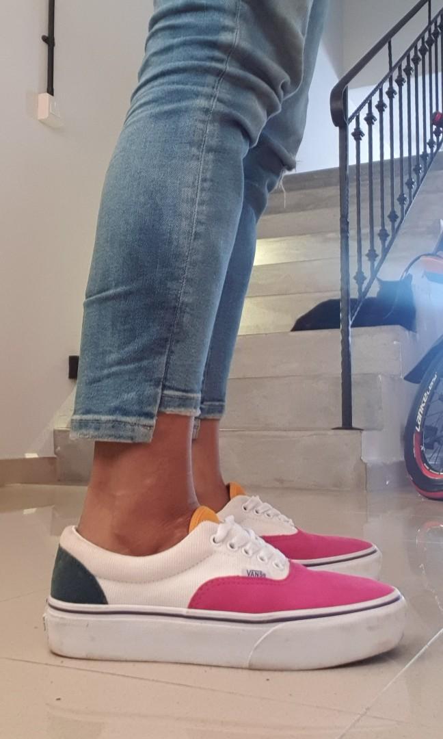 Vans era platform multicolor store