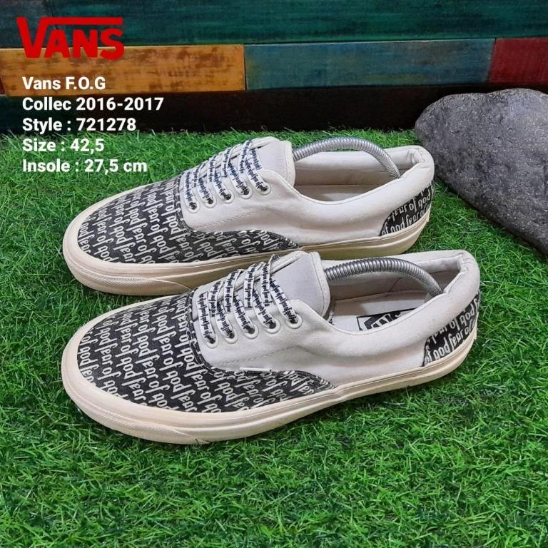 Harga vans x fear of best sale god