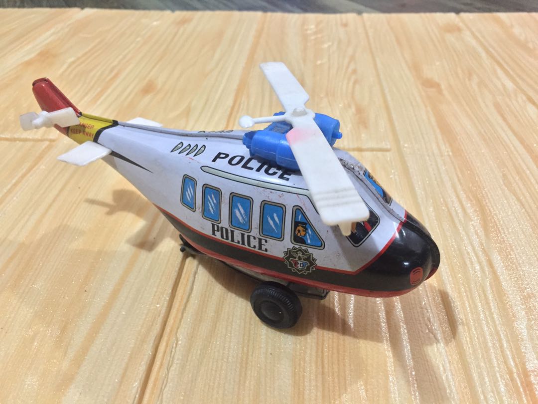 Vintage Windup Helicopter.), Hobbies & Toys, Toys & Games on Carousell