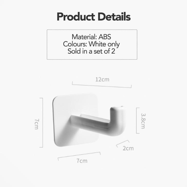 WallMounted Hanger Holder Organiser, Furniture & Home Living, Home