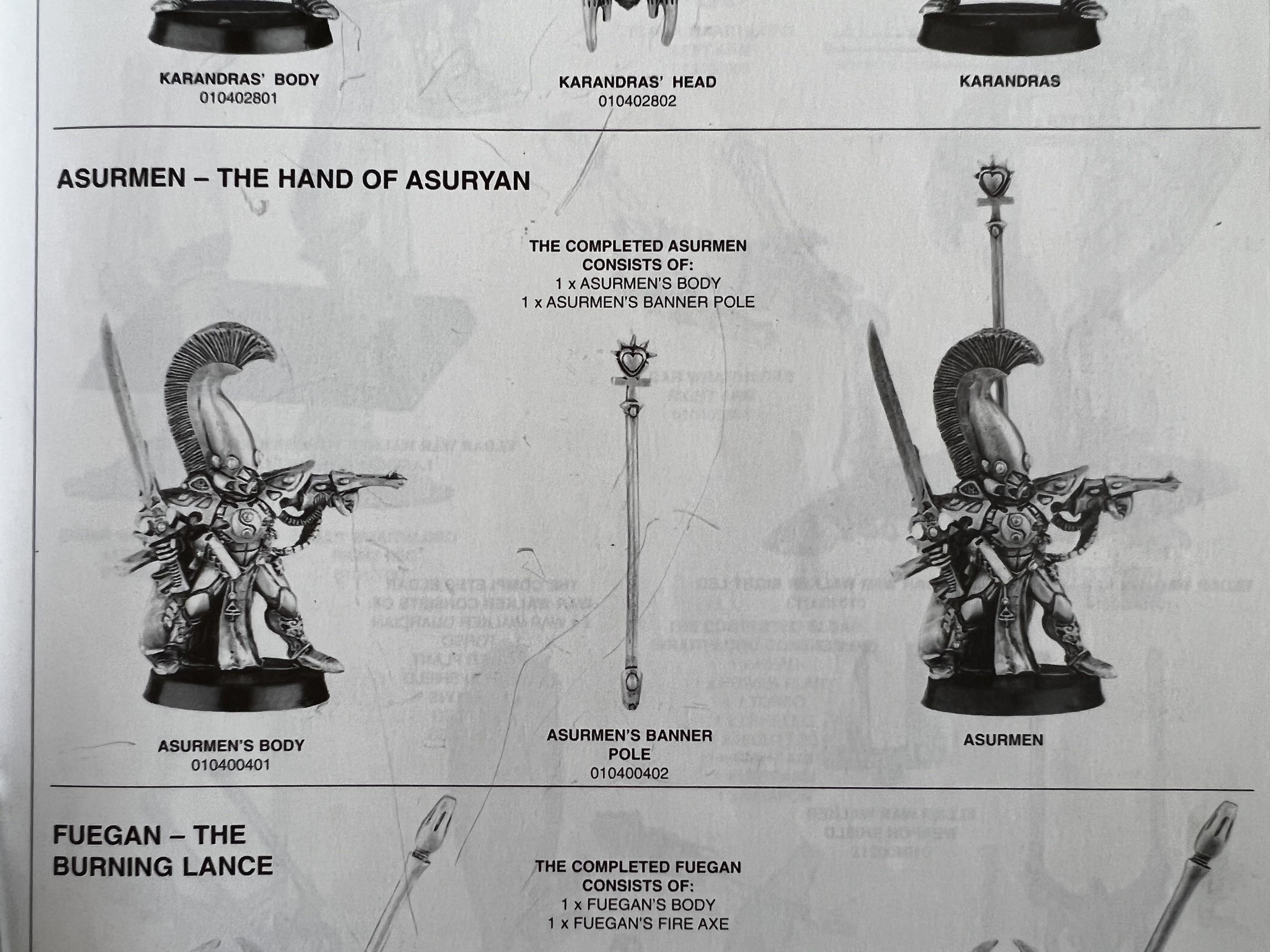 warhammer (Eldar Asurmen The Hand Of Asuryan), 興趣及遊戲, 玩具