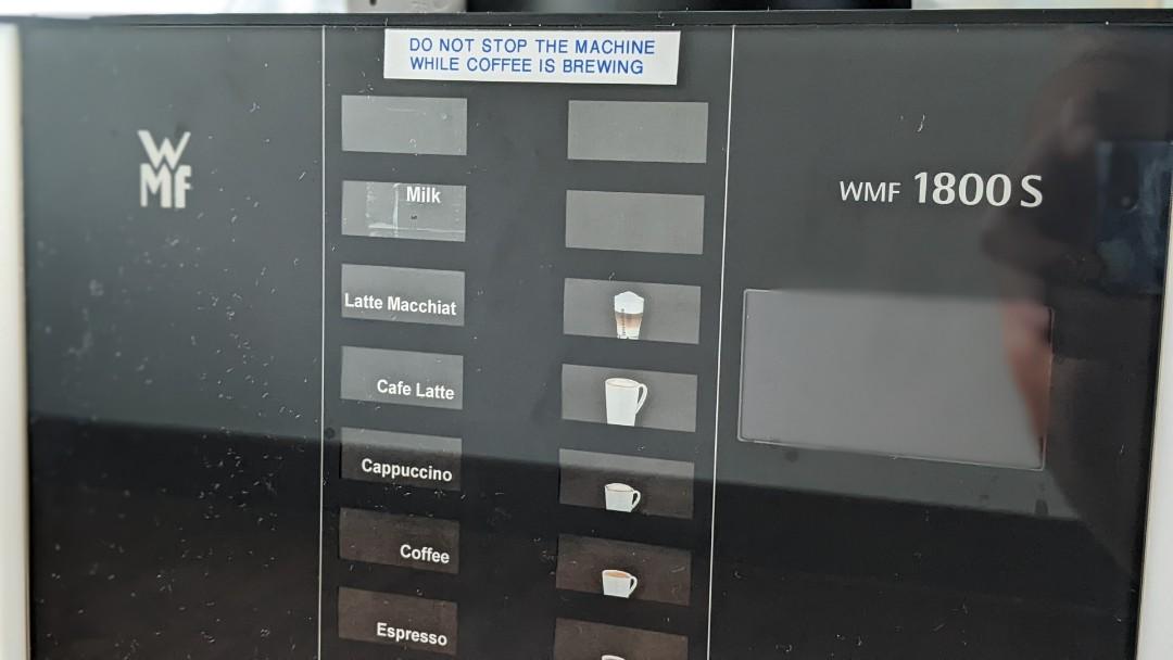 WMF 1800S commercial coffee machine, TV & Home Appliances, Kitchen