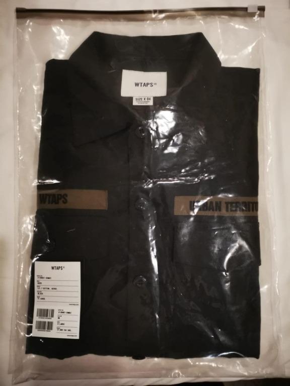 WTAPS 21AW BUDS LS COTTON SERGE shirt jacket, 男裝, 運動服裝