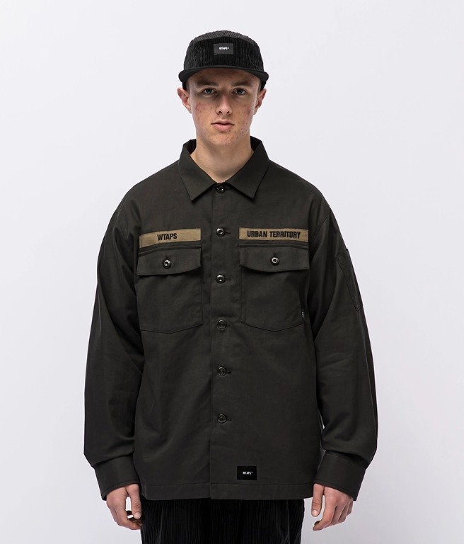 WTAPS 21AW BUDS LS COYOTE BROWN L