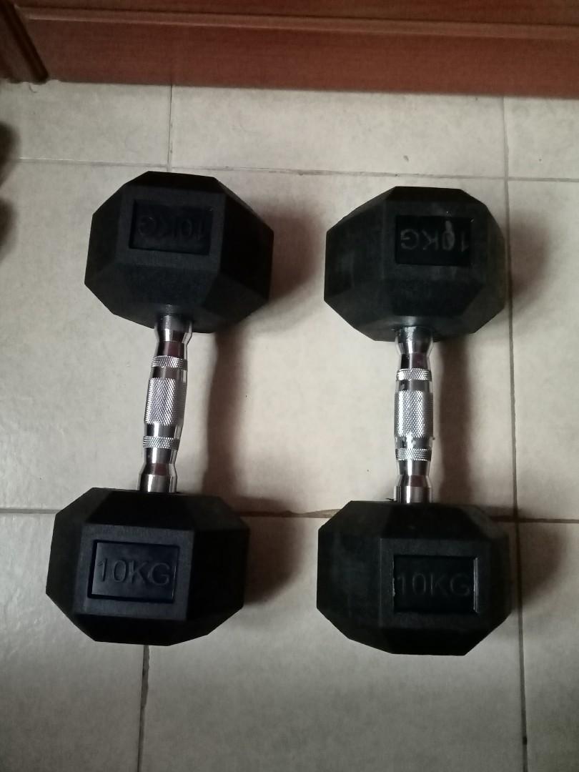 Dumbbells online 10kg olx