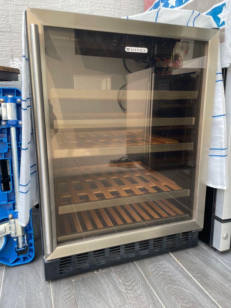 50 bottle capacity Vintec wine chiller / fridge / cellar / cooler, TV