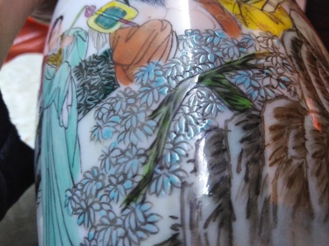 567年代景德鎮精品金印景德鎮制底款百仙賀壽粉彩花瓶, 興趣及遊戲 