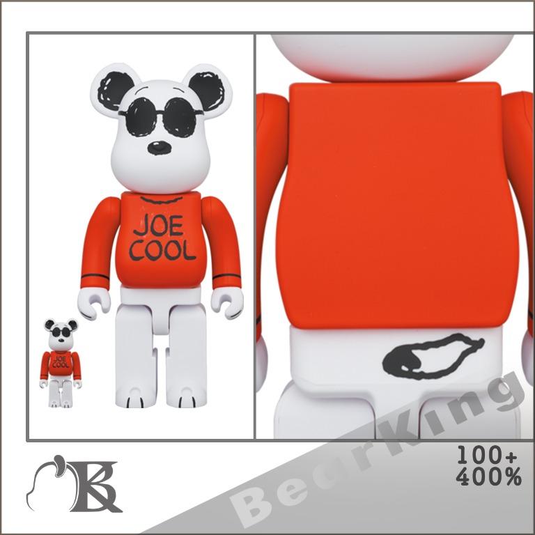 BE＠RBRICK JOE COOL 100％ u0026 400％ - 通販 - www.coming-up-together.ca