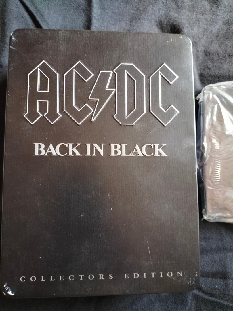 ACDC Back In Black CD T-Shirt - Black