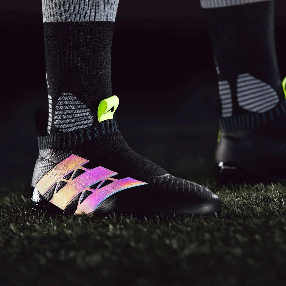 adidas ACE 16 Purecontrol FG AG Core Black Solar Yellow Dark