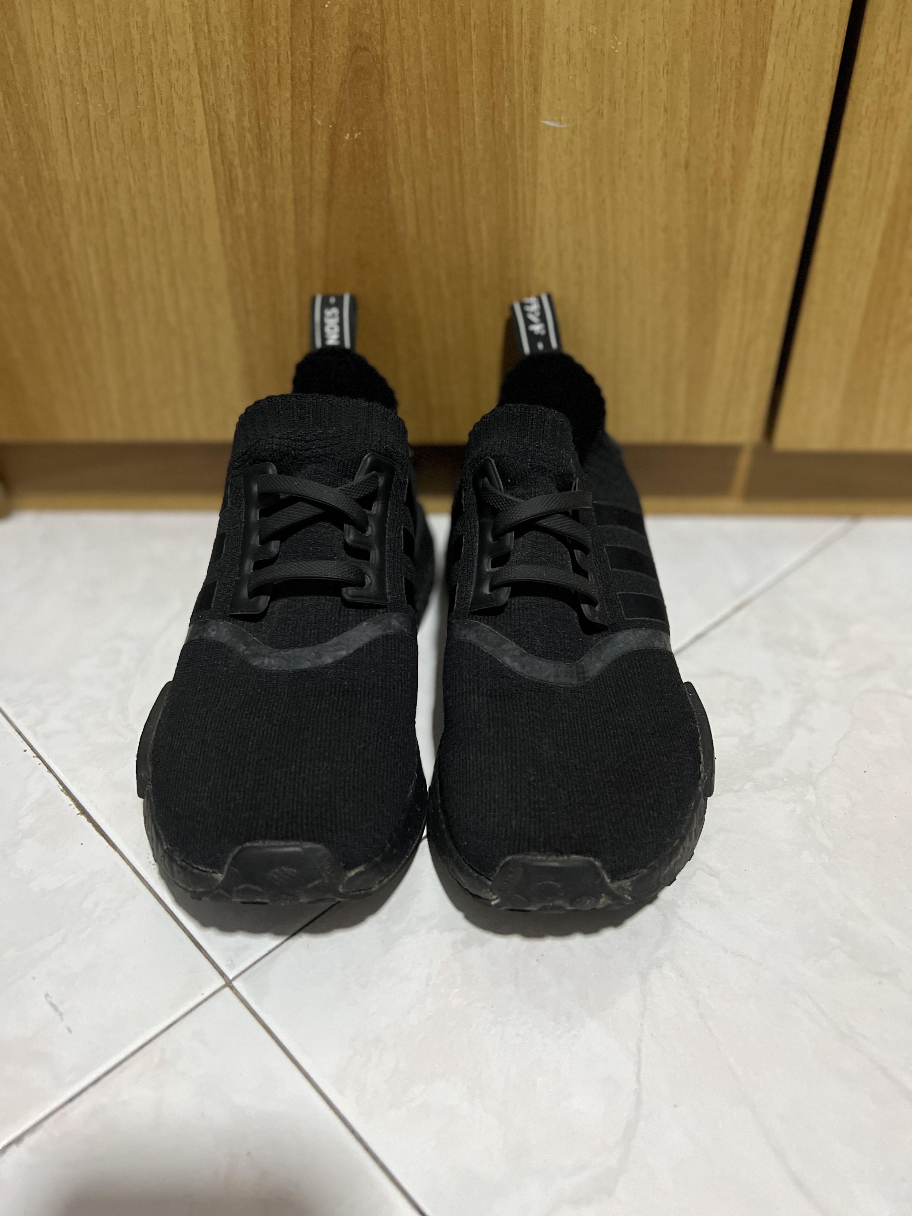 Adidas nmd r2 online triple black japan