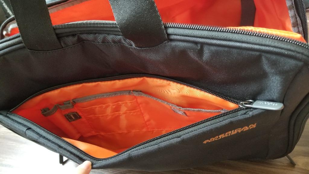 American Tourister Laptop Trolley Bag, Hobbies & Toys, Travel, Luggage