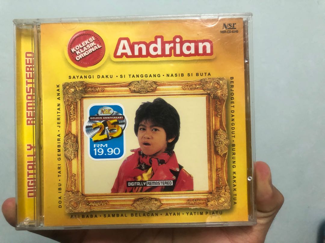 Andrian, Hobbies & Toys, Music & Media, CDs & DVDs on Carousell