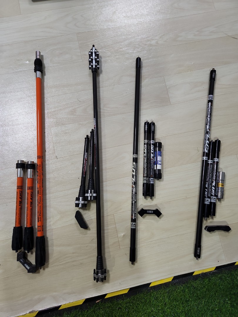 Archery recurve Stabiliser set, Sports Equipment, Other Sports