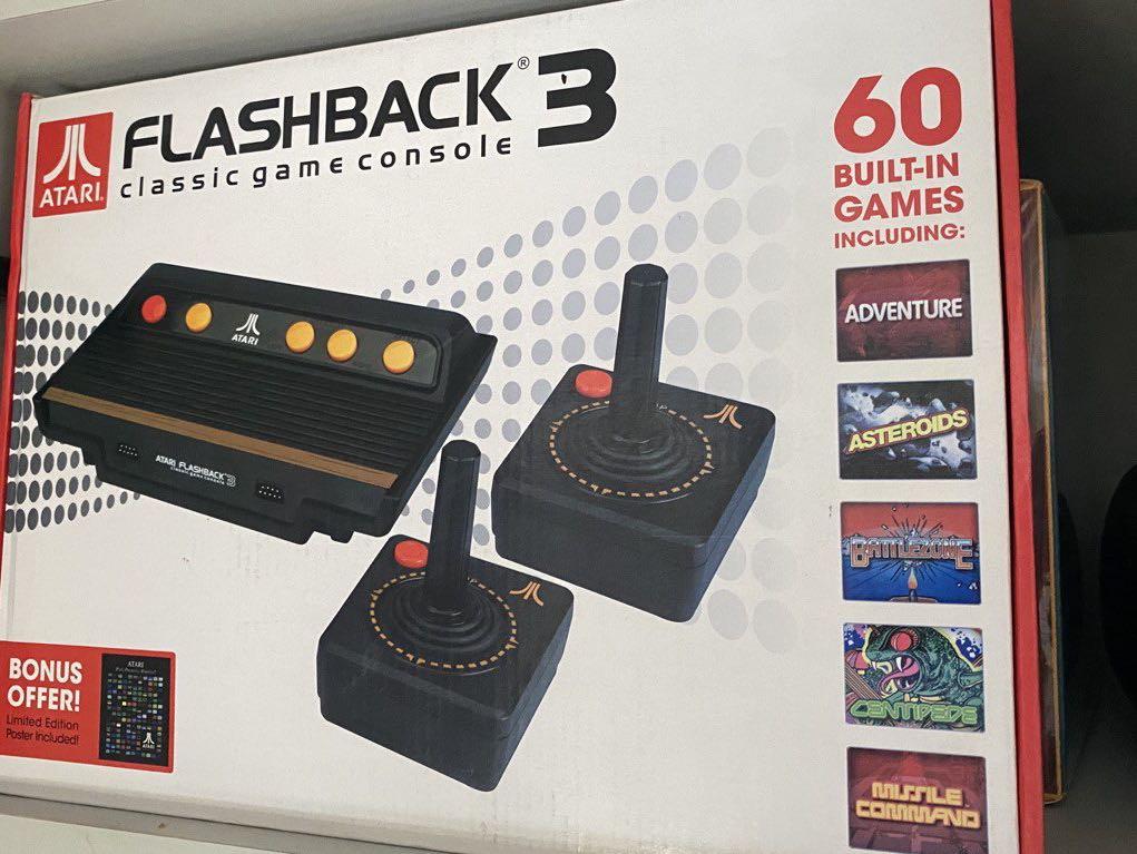 Atari flashback 3 classic game console clearance