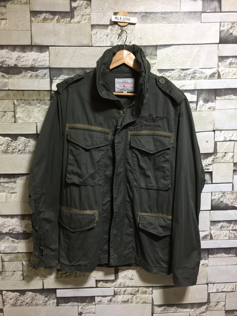 AVIREX M65 FIELD JACKET, Men's Fashion, Coats, Jackets and Outerwear on ...