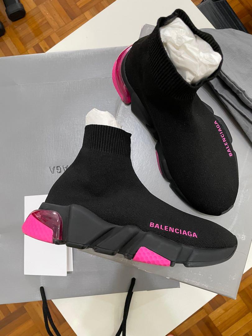 Buy Women's Black & Pink Color Block Running Shoes Online in India at  Bewakoof